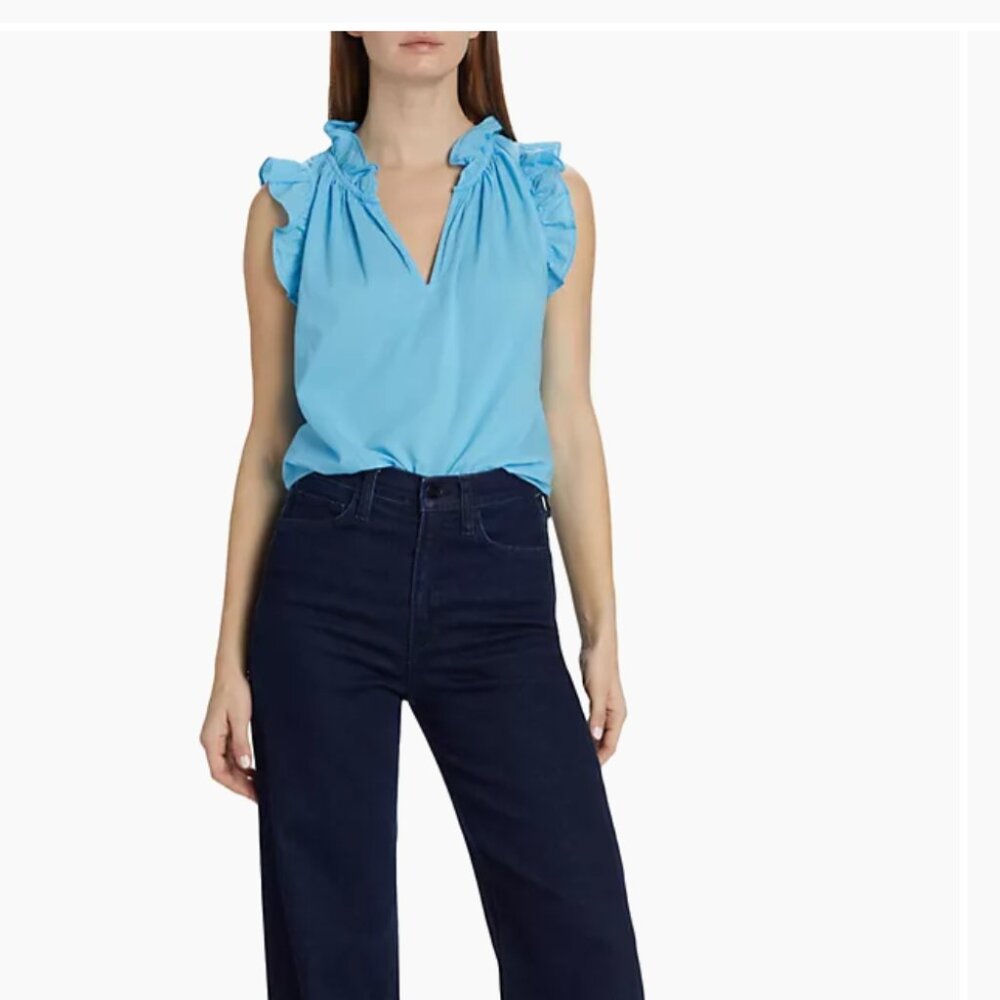 Xirena  Bex Cotton Sleeveless Top - Size Large